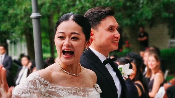Gisela Cindy Resmi Menikah dengan James Nguyen di Kanada
