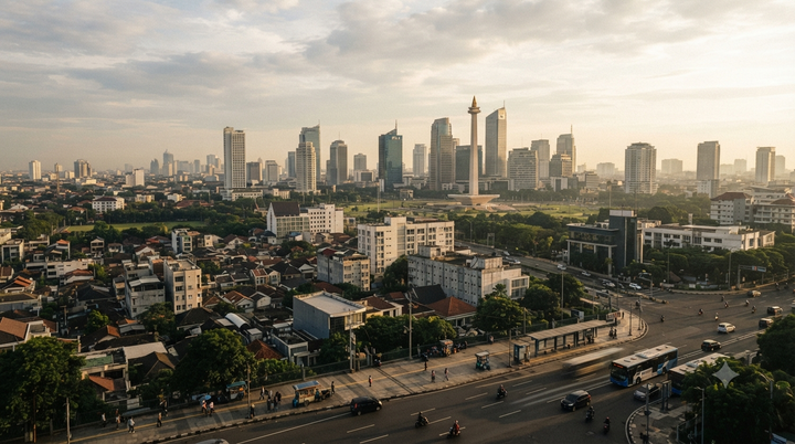 BMKG : Jakarta Diprakirakan Cerah Berawan, Hujan Ringan Sore Hari