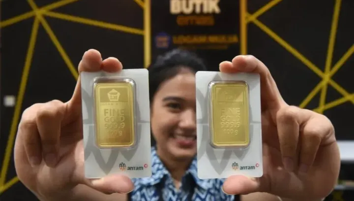Harga Emas Antam Naik Rp23.000, Tembus Rp2,61 Juta