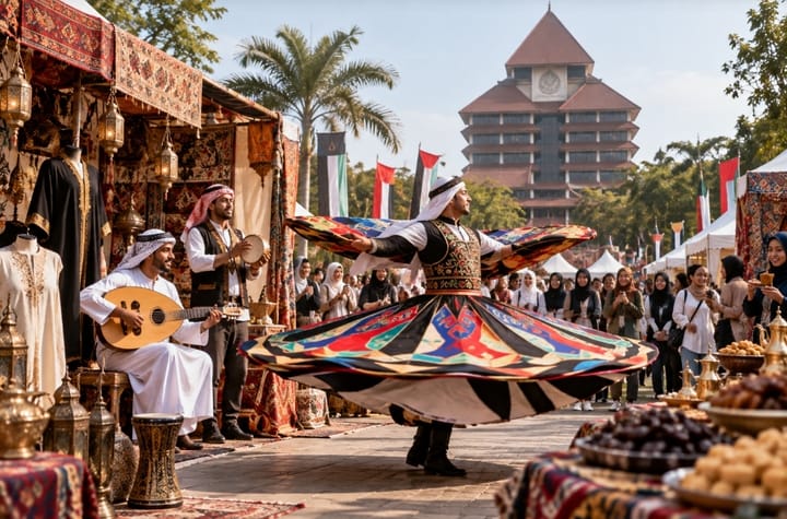 Mengenal Timur Tengah dari Depok, Festival di UI Hadirkan Budaya hingga Kuliner