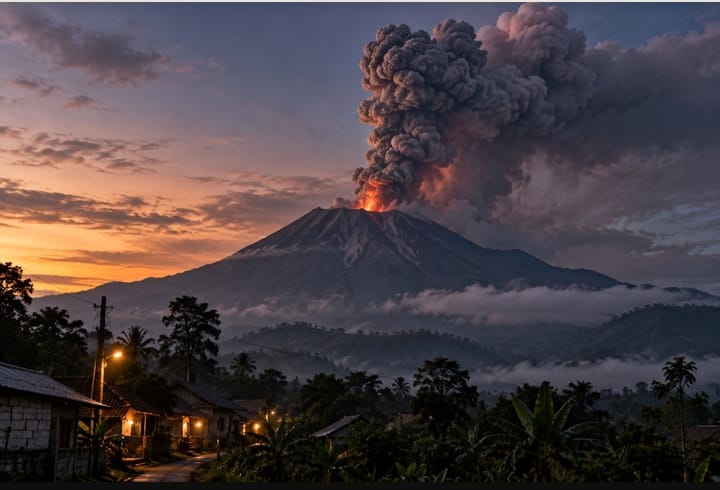 Semeru Erupsi Berulang, Suara Gemuruh Kuat Terdengar dari Lereng