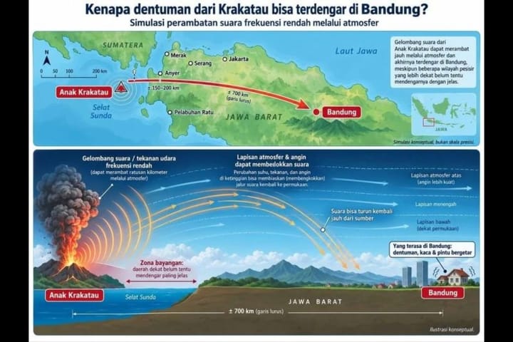 Misteri Dentuman di Tiga Provinsi, Pakar Sebut Ini Penyebabnya