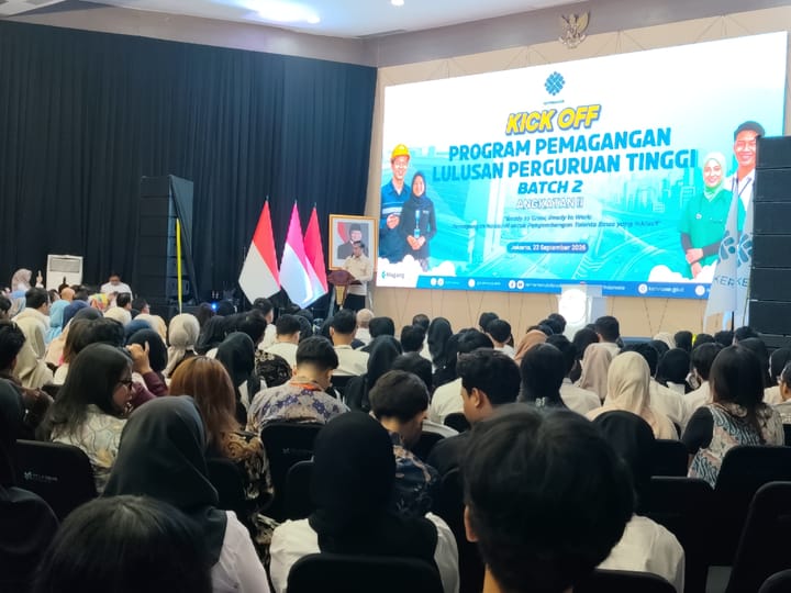 Kick Off Magang Hub Kemnaker Batch 2 Resmi Dibuka, 41 Ribu Peserta Ikuti Program Pemagangan Nasional