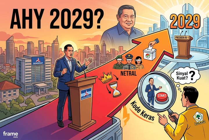 AHY Beri Kode Keras Menuju 2029?