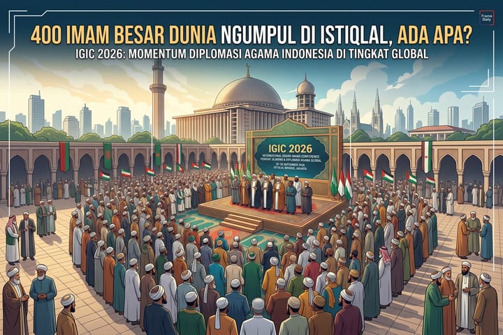 400 Imam Besar Dunia Bakal Ngumpul di Istiqlal, Ada Apa?