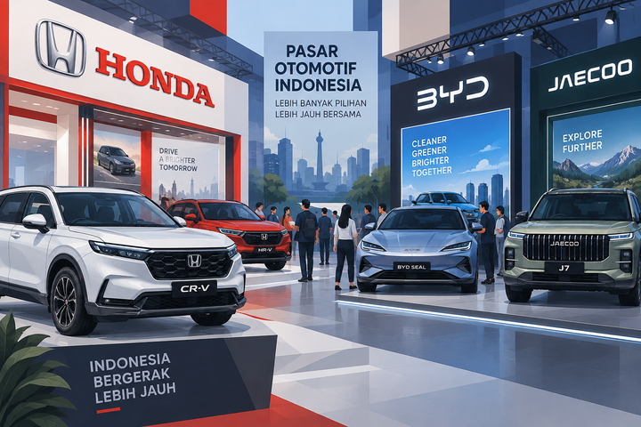 Merek China Mulai Menggeser Honda, Apa yang Berubah di Pasar Mobil Indonesia?