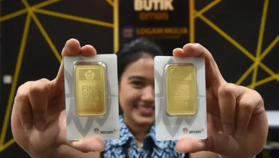 Harga Emas Antam Naik Rp23.000, Tembus Rp2,61 Juta