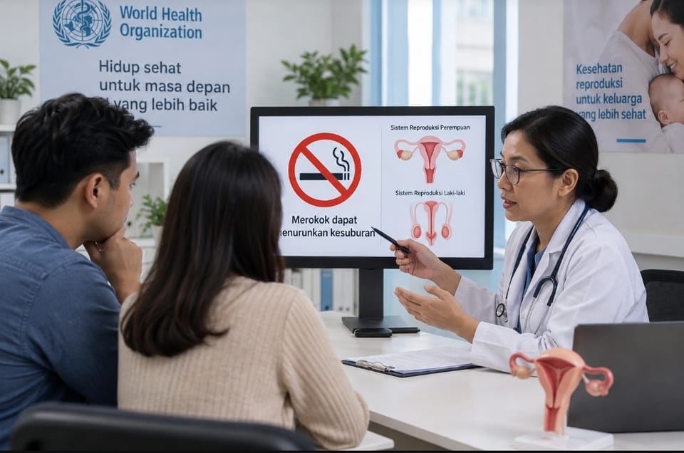 WHO Ungkap Rokok Bisa Ganggu Kesuburan, Ini Dampaknya