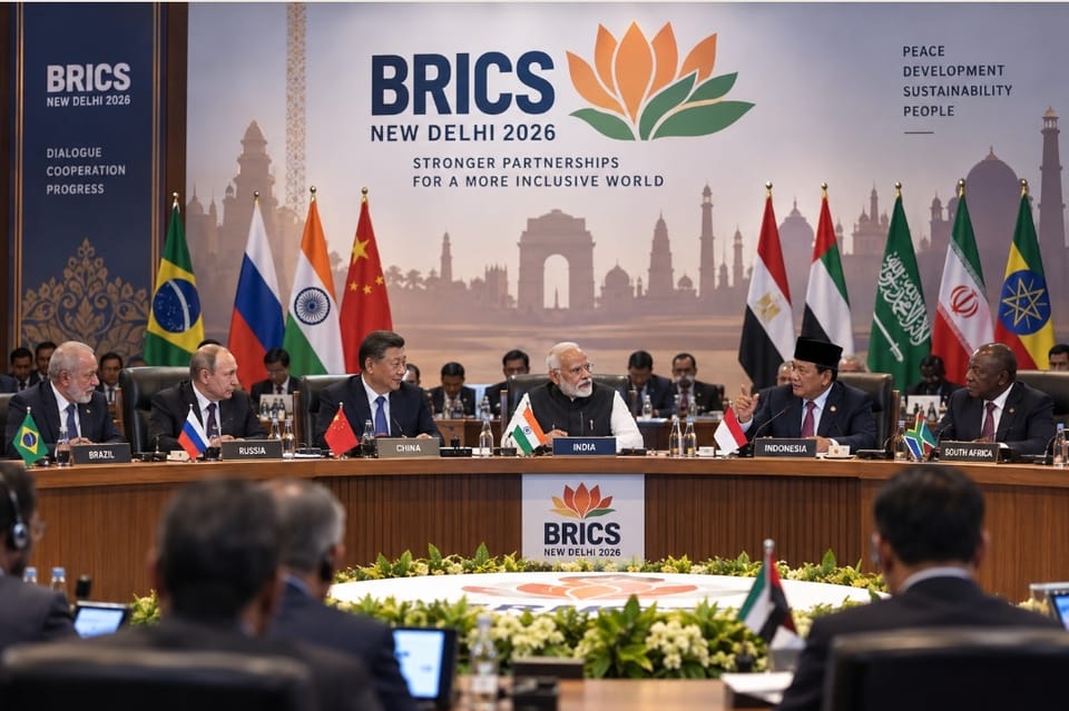 KTT BRICS New Delhi Berakhir, Ini Hasil Pertemuan bagi Indonesia