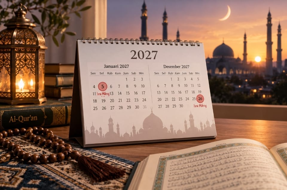 Isra Mikraj Diperingati Dua Kali pada 2027, Ini Penyebabnya