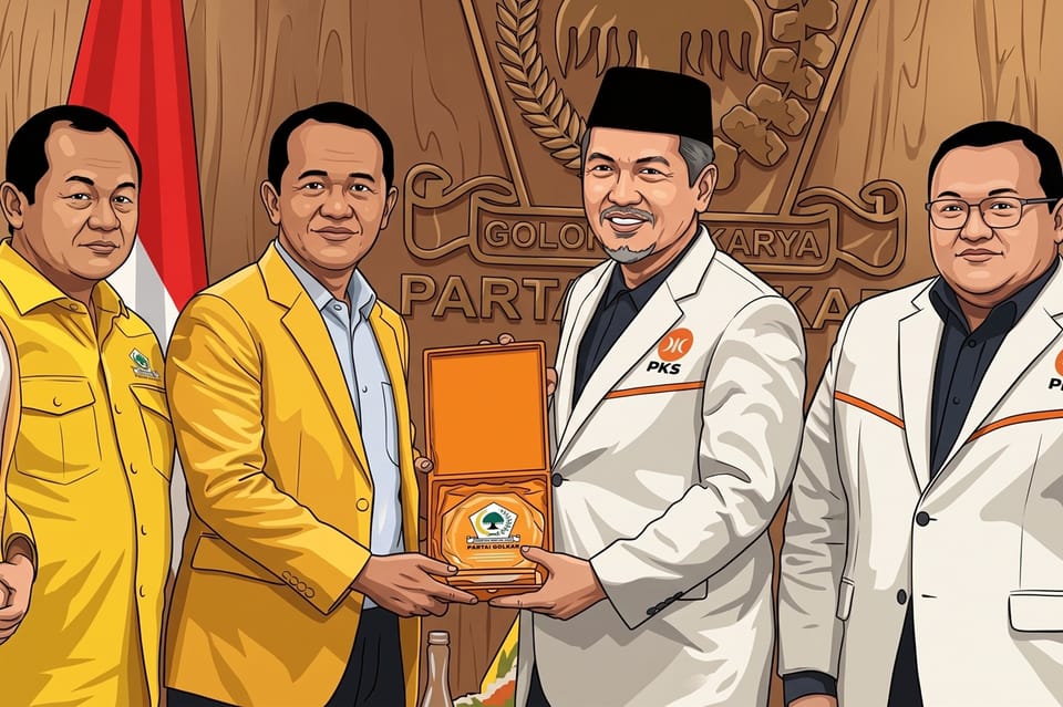Golkar-PKS Kompak, Perkuat Komitmen Perkuat Koalisi Prabowo